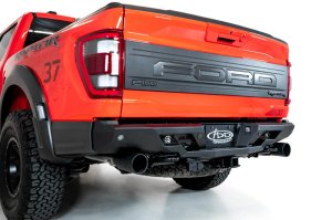 Ford Raptor Bumper - Rear - Addictive Desert Designs - Stealth Fighter - Hammer Black - `21-`23 Ford Raptor Bumper - Rear - Addictive Desert Designs - Stealth Fighter - Hammer Black - `21-`23